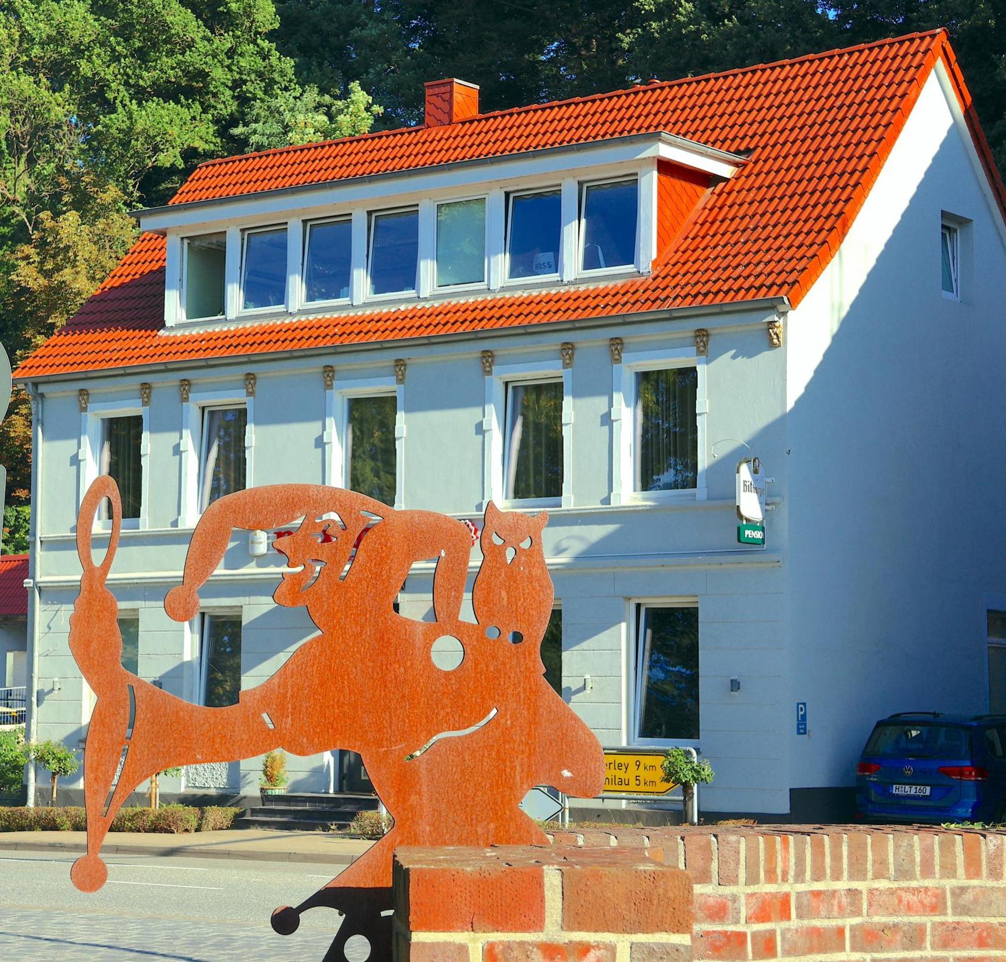 Hotel Seidenstrasse Pension Mölln Exterior foto